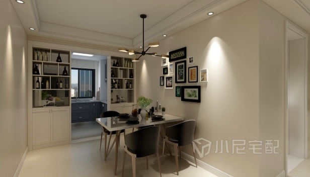 150㎡/三室兩廳兩衛(wèi)/現(xiàn)代