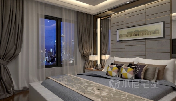 140㎡/三室兩廳兩衛(wèi)/現(xiàn)代