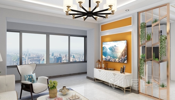 102㎡/三室兩廳一衛(wèi)/現(xiàn)代