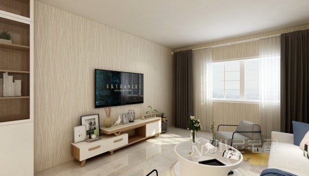 127㎡/三室兩廳一衛(wèi)/簡約