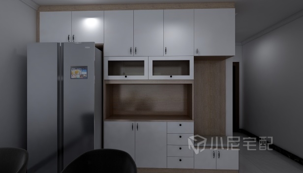 66㎡/兩室一廳一衛(wèi)/簡約