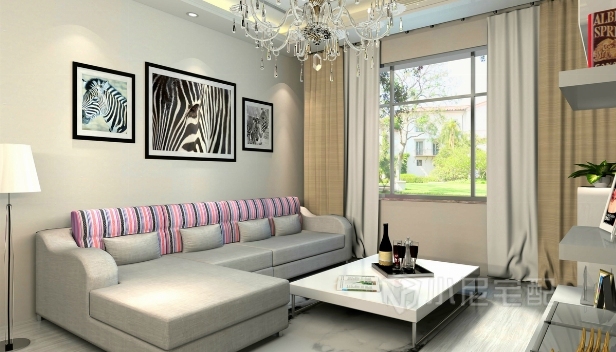 81㎡/兩室兩廳一衛(wèi)/簡(jiǎn)約