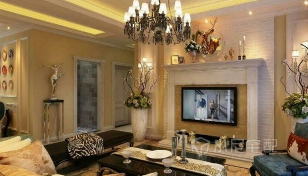 125㎡/三室兩廳一衛(wèi)/美式