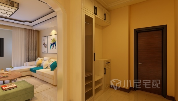 100㎡/三室兩廳一衛(wèi)/簡約