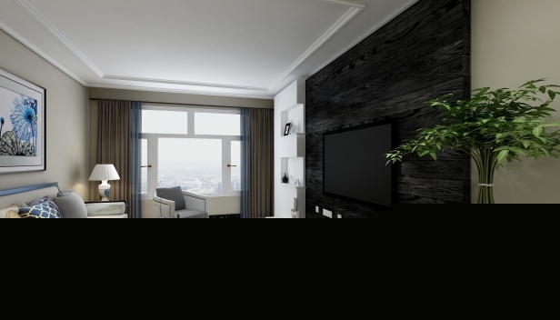 96㎡/兩室一廳一衛(wèi)/混搭