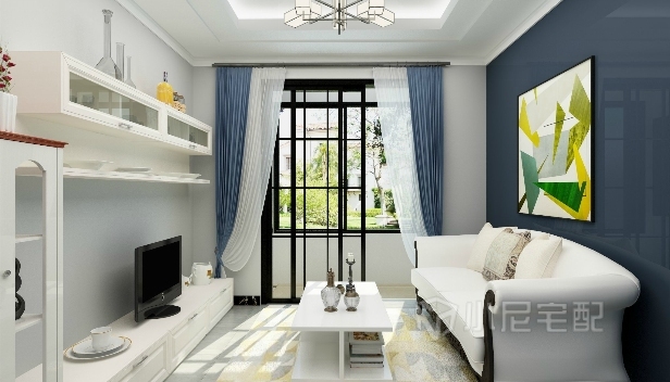 65㎡/一室一廳一衛(wèi)/現(xiàn)代