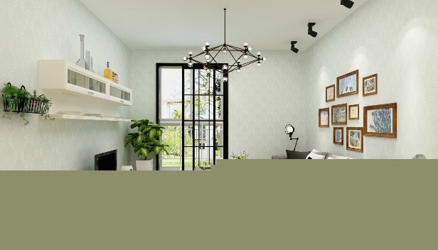 80㎡/兩室一廳一衛(wèi)/田園