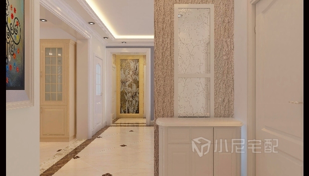 91.36㎡/三室兩廳兩衛(wèi)/歐式