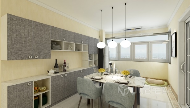 113㎡/三室一廳兩衛(wèi)/現(xiàn)代