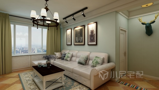 127㎡/三室兩廳一衛(wèi)/美式