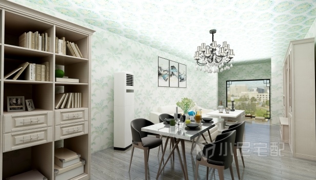 110㎡/兩室一廳兩衛(wèi)/中式