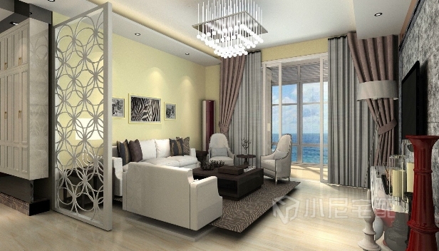 120㎡/三室一廳兩衛(wèi)/簡(jiǎn)約