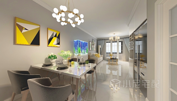 129㎡/三室兩廳一衛(wèi)/現(xiàn)代