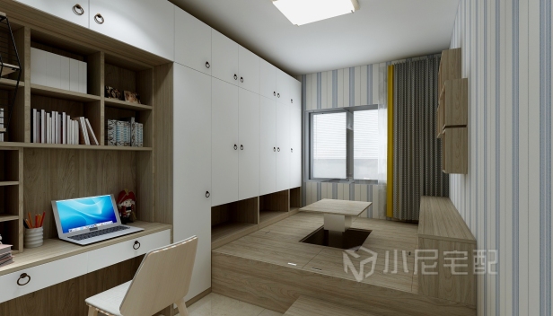 116㎡/三室一廳一衛(wèi)/現(xiàn)代