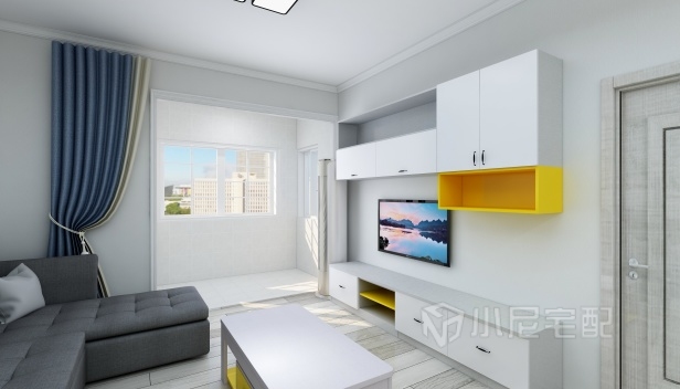 92㎡/兩室兩廳一衛(wèi)/簡(jiǎn)約