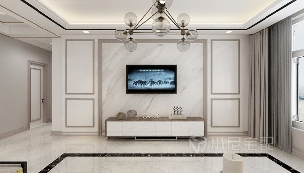 136㎡/三室兩廳兩衛(wèi)/簡(jiǎn)約