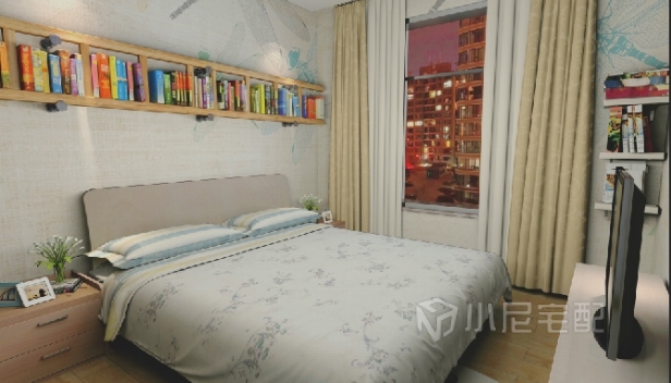 87㎡/兩室兩廳一衛(wèi)/現(xiàn)代