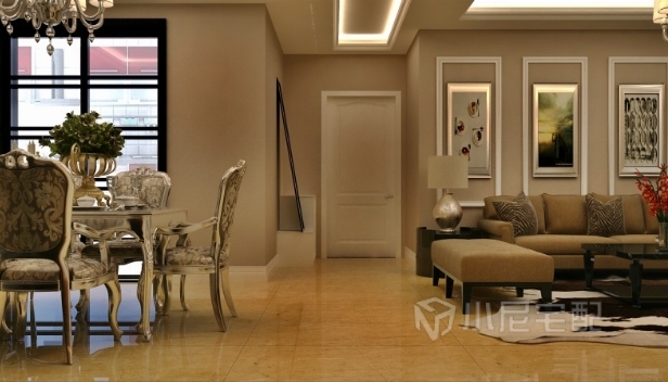 93㎡/三室兩廳兩衛(wèi)/現代