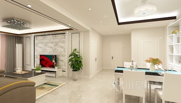 123㎡/四室兩廳兩衛(wèi)/現(xiàn)代