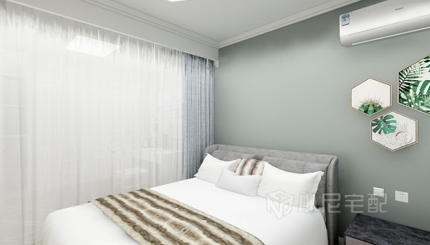 87㎡/三室一廳一衛(wèi)/現(xiàn)代