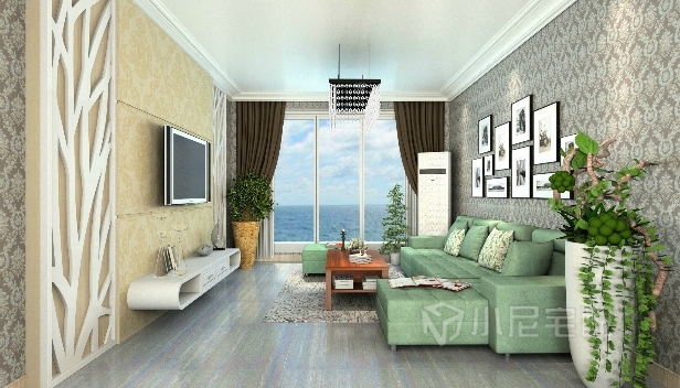 94㎡/兩室兩廳一衛(wèi)/現(xiàn)代