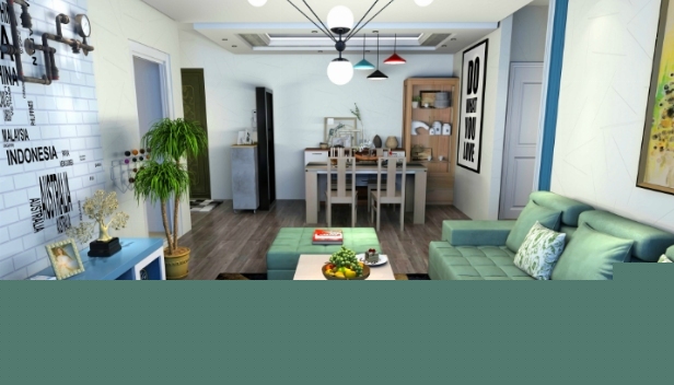 78.64㎡/兩室兩廳一衛(wèi)/現(xiàn)代